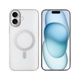 Étui Rixus Instinct Mag pour Apple iPhone 16 Argent