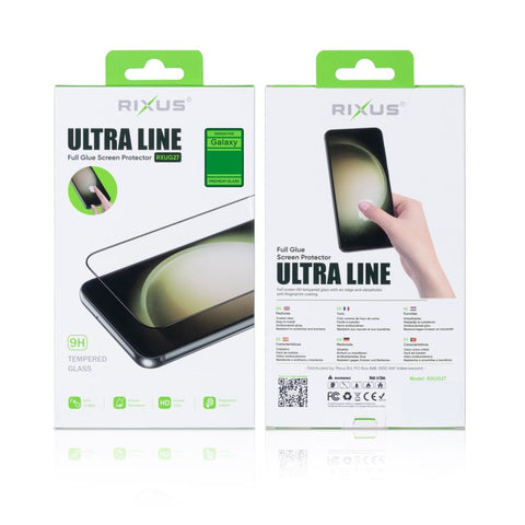 Verre trempé Rixus Clear HD Ultra Line pour Samsung Galaxy S10 Plus