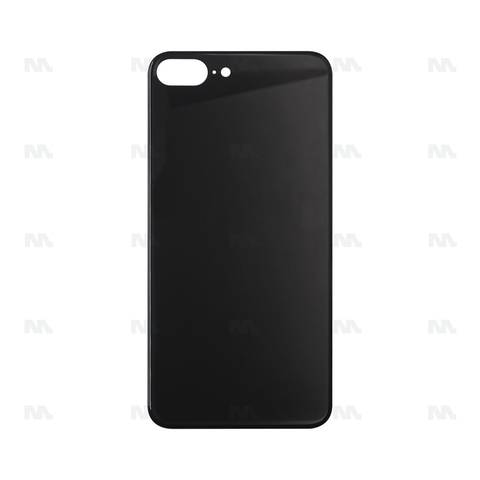Vitre Arrière avec bloc complet pour Apple iPhone 8 Plus - Noir - Compatible