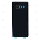 Vitre arrière pour Samsung Galaxy Note 8 N950F avec objectif - Noir nuit - OEM