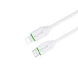 Câble Rixus RX2017L pour synchronisation des données et recharge rapide USB-C vers Lightning, 3 m