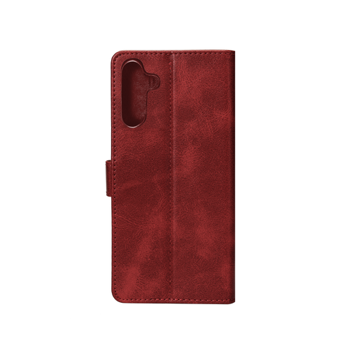 Bibliothèque Rixus pour Samsung Galaxy S23 FE Rouge foncé