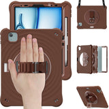 Étui antichoc Rixus RXTC08 pour Apple iPad 10 10,9 pouces (2022) Chocolat