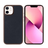 Coque de protection Mag Carbon avec Magsafe pour Apple iPhone 11 - Marron
