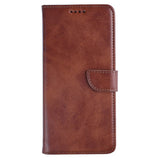 Rixus Bookcase pour Apple iPhone 14 Pro Max Marron