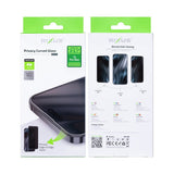 Verre trempé Rixus Privacy à bords entièrement incurvés pour Apple iPhone 14 Pro Max (lot de 10)