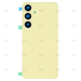 Vitre arrière pour Samsung Galaxy S24 FE S721B avec objectif jaune OEM