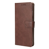 Rixus Bookcase pour Samsung Galaxy A35 5G Marron