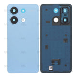 Vitre arrière pour Xiaomi Redmi Note 13 4G avec objectif bleu glacier OEM