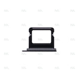 Support de carte SIM noir reconditionné pour Apple iPhone 16, 16 Plus