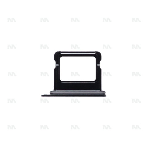 Support de carte SIM noir reconditionné pour Apple iPhone 16, 16 Plus