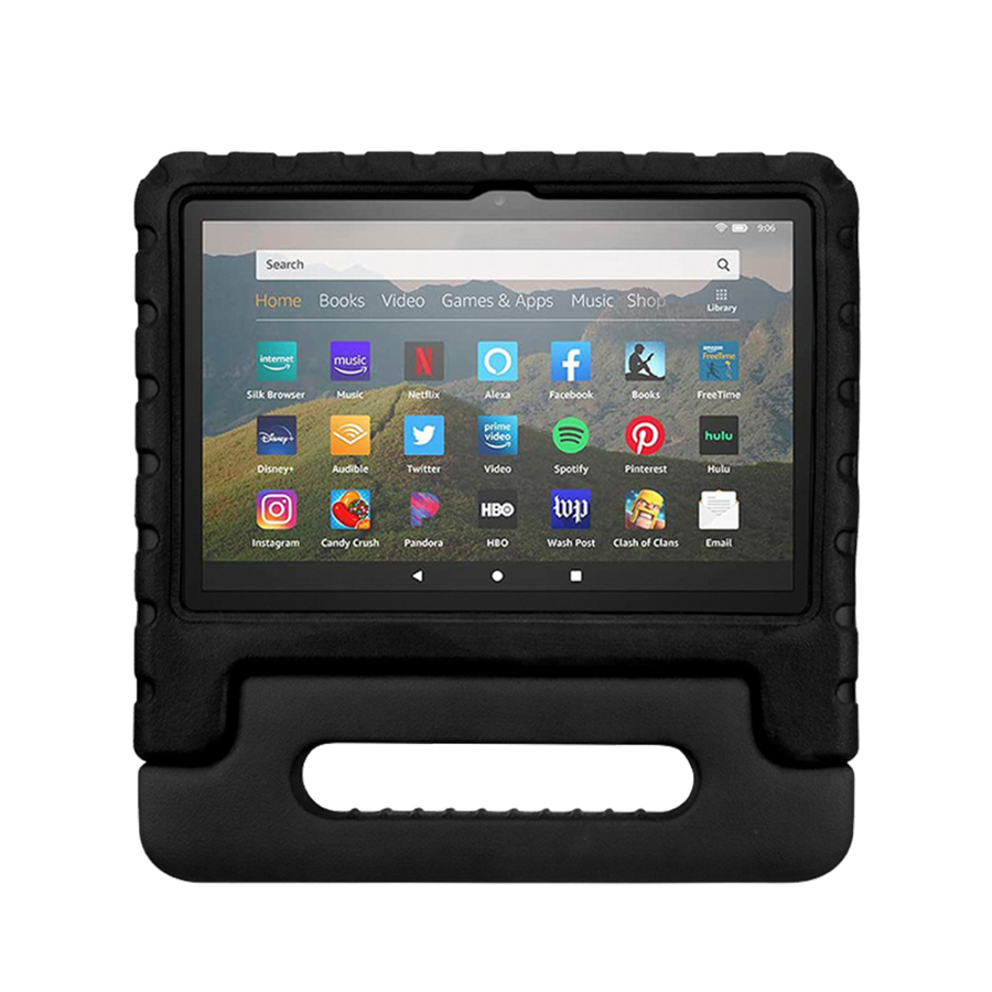 Étui pour tablette Rixus RXTC06 pour enfants pour Apple iPad 10,2 pouces (2021, 2019), iPad Air 3 10,5 pouces (2019), iPad Pro 10,5 pouces (2018) Noir