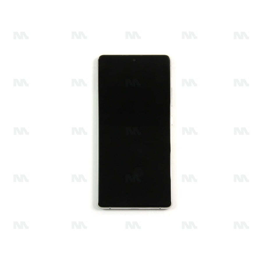Chassis + Ecran Officiel Service Pack + Vitre pour Samsung Galaxy S10 Lite G770F - Prism White