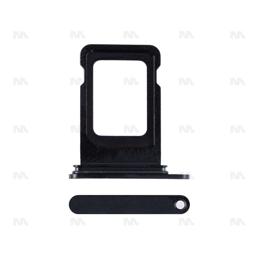 Support de carte SIM noir titane reconditionné pour Apple iPhone 15 Pro, 15 Pro Max