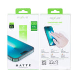 Verre trempé mat Rixus pour Apple iPhone 16 Plus