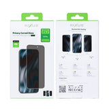 Verre trempé Rixus Privacy Full Curved Edge pour Apple iPhone 16 Pro
