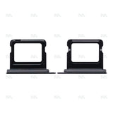 Support de carte SIM noir reconditionné pour Apple iPhone 16, 16 Plus
