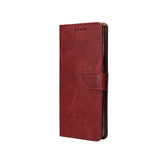 Bibliothèque Rixus pour Samsung Galaxy S9 Plus Rouge foncé
