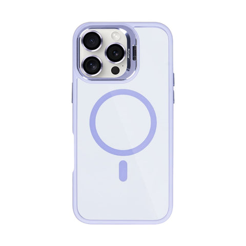 Étui Rixus Classic 03 avec MagSafe pour Apple iPhone 16 Pro Max violet clair