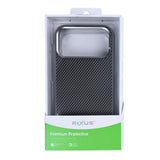 Coque Mag Carbon avec MagSafe pour Apple iPhone 17 Pro Max Gris titane