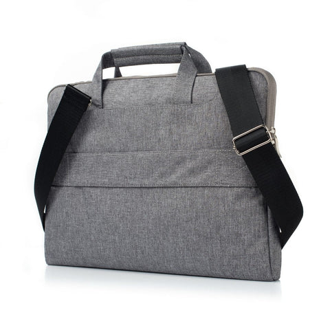 Housse pour ordinateur portable avec bandoulière 13, 14,2 pouces Gris