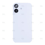 Vitre Arrière avec NFC, cadre de caméra agrandi blanc reconditionné pour Apple iPhone 17