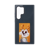 Étui pour téléphone Smart lnk Noir pour Samsung Galaxy S23 Ultra S918B