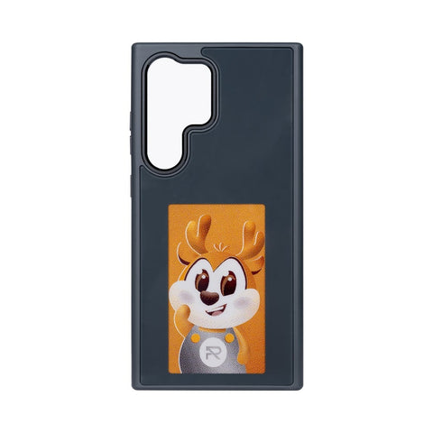 Étui pour téléphone Smart lnk Noir pour Samsung Galaxy S23 Ultra S918B