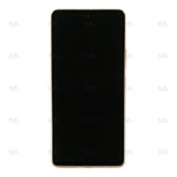 Chassis + Ecran Officiel Service Pack + Vitre pour Samsung Galaxy A53 5G A536B Peach