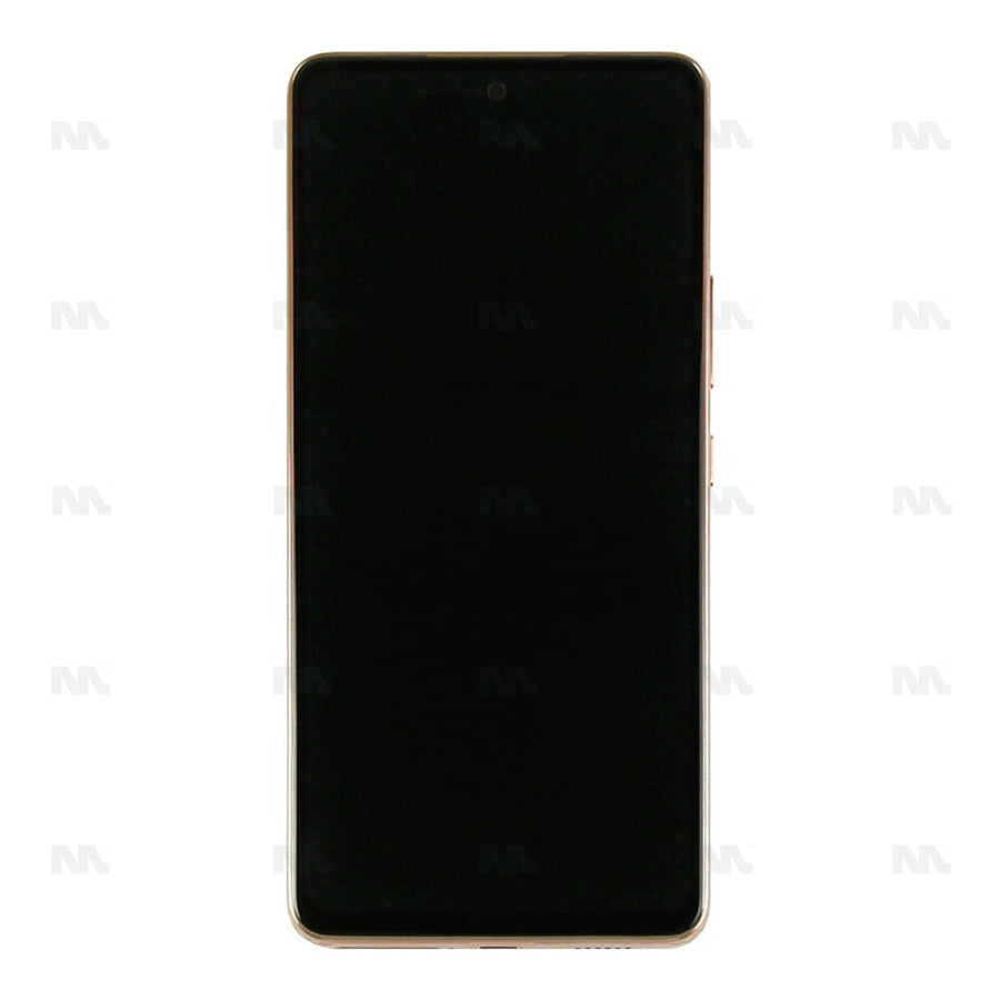 Chassis + Ecran Officiel Service Pack + Vitre pour Samsung Galaxy A53 5G A536B Peach