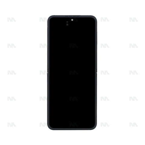 Chassis + Ecran Officiel Service Pack + Vitre pour Samsung Galaxy Z Flip7 FE F761B - Noir