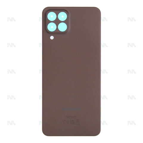 Vitre arrière sans objectif pour Samsung Galaxy M33 5G M336B - Marron - Original