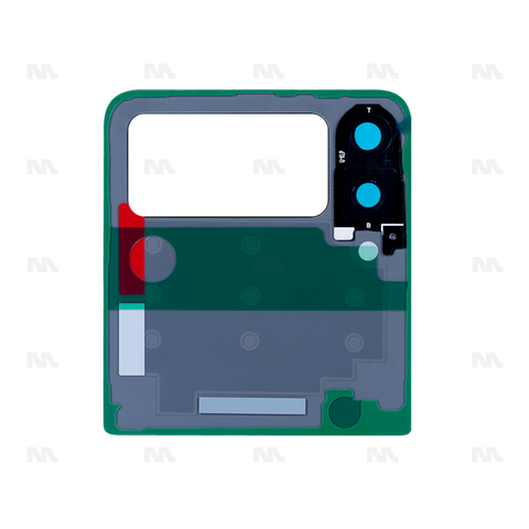 Vitre arrière supérieure avec lentille pour Samsung Galaxy Z Flip3 F711B - Lavande - OEM