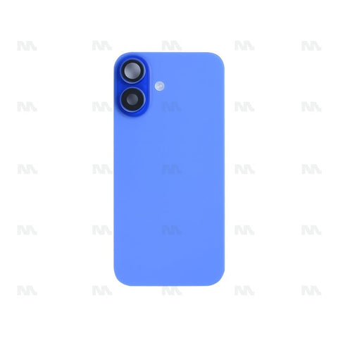 Vitre Arrière avec NFC, cadre de caméra agrandi pour Apple iPhone 16 – Ultramarine – Reconditionné