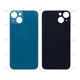 Vitre Arrière pour Apple iPhone 13, cadre de caméra agrandi – Bleu – Compatible