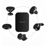 Feuille magnétique pour téléphone Rixus RXHM25, 4 sets, noir
