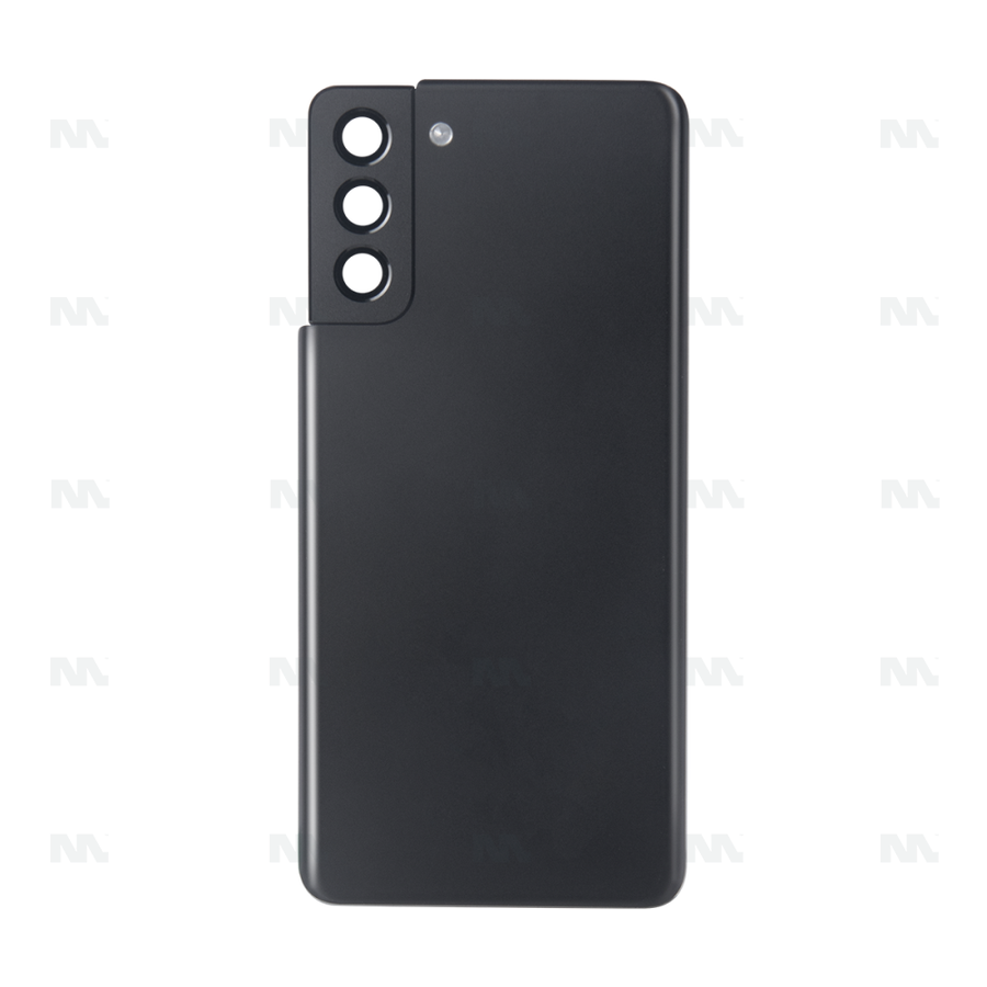 Vitre arrière pour Samsung Galaxy S21 Plus 5G G996B avec objectif Phantom Black OEM