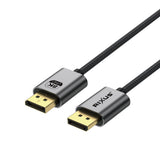 Câble DisplayPort - 8K - 500 cm - Rixus RXDP15 - Gris sidéral