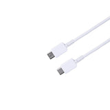 Câble de données Samsung USB Type-C vers Type-C blanc EP-DN980BWE 100 cm