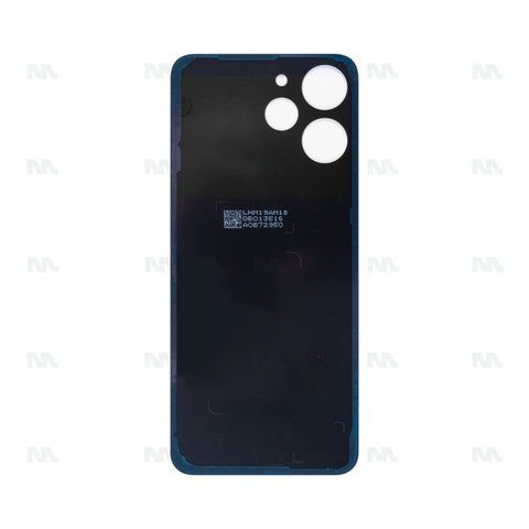 Vitre arrière Xiaomi Redmi 12 4G sans objectif bleu ciel OEM