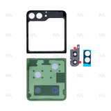 Vitre arrière pour Samsung Galaxy Z Flip5 F731B avec lentille verte OEM