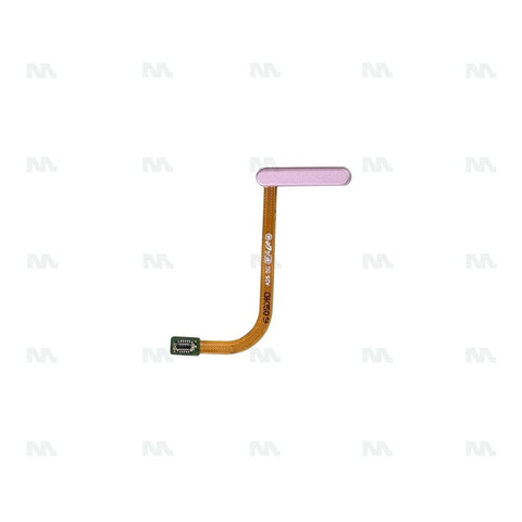 Nappe de capteur d'empreintes digitales pour Samsung Galaxy A26 A266B avec bouton d'alimentation – Rose pêche – OEM