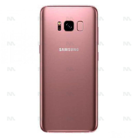 Vitre arrière pour Samsung Galaxy S8 Plus G955F avec objectif rose OEM