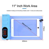Tapis chauffant et séparateur arrière Sunshine S-918E pour réparation de téléphones et tablettes 12,9 35 x 21 cm (110 V 220 V)