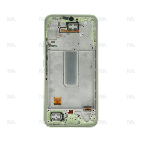 Chassis + Ecran Officiel Service Pack + Vitre pour Samsung Galaxy A34 5G A346B Lime