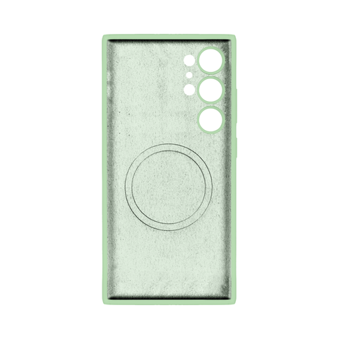 Coque de téléphone Rixus Soft TPU Dark avec MagSafe pour Samsung Galaxy S24 Ultra Matcha