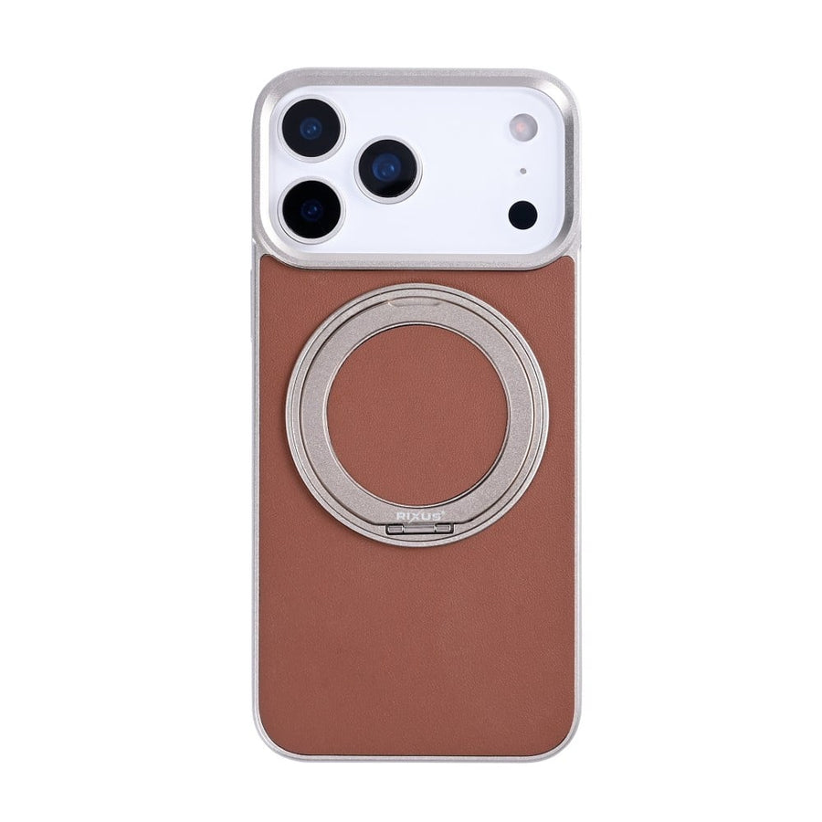 Étui Rixus MagWrap pour Apple iPhone 17 Pro marron