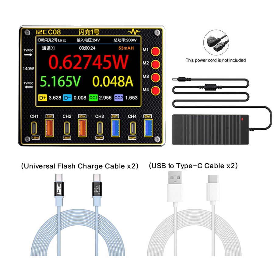 Kit complet de chargeur rapide i2C C08-3