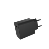 Adaptateur de voyage à charge rapide USB-C CH45W 45 W Noir