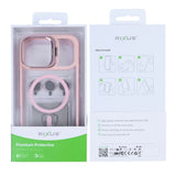 Étui Rixus Classic 03 avec MagSafe pour Apple iPhone 17 Pro rose clair